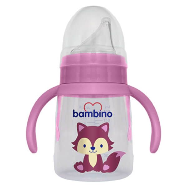 Bambino Kulplu Alıştırma Bardağı 180 ml Bambino Kulplu Alıştırma Bardağı 180 ml