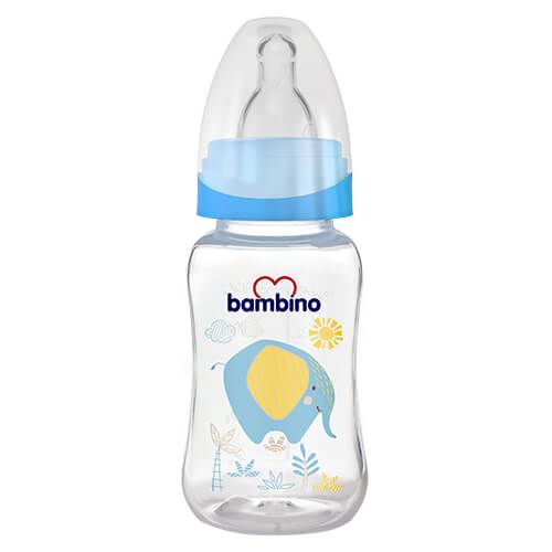 Bambino Oval PP Biberon 150 ML - Blister